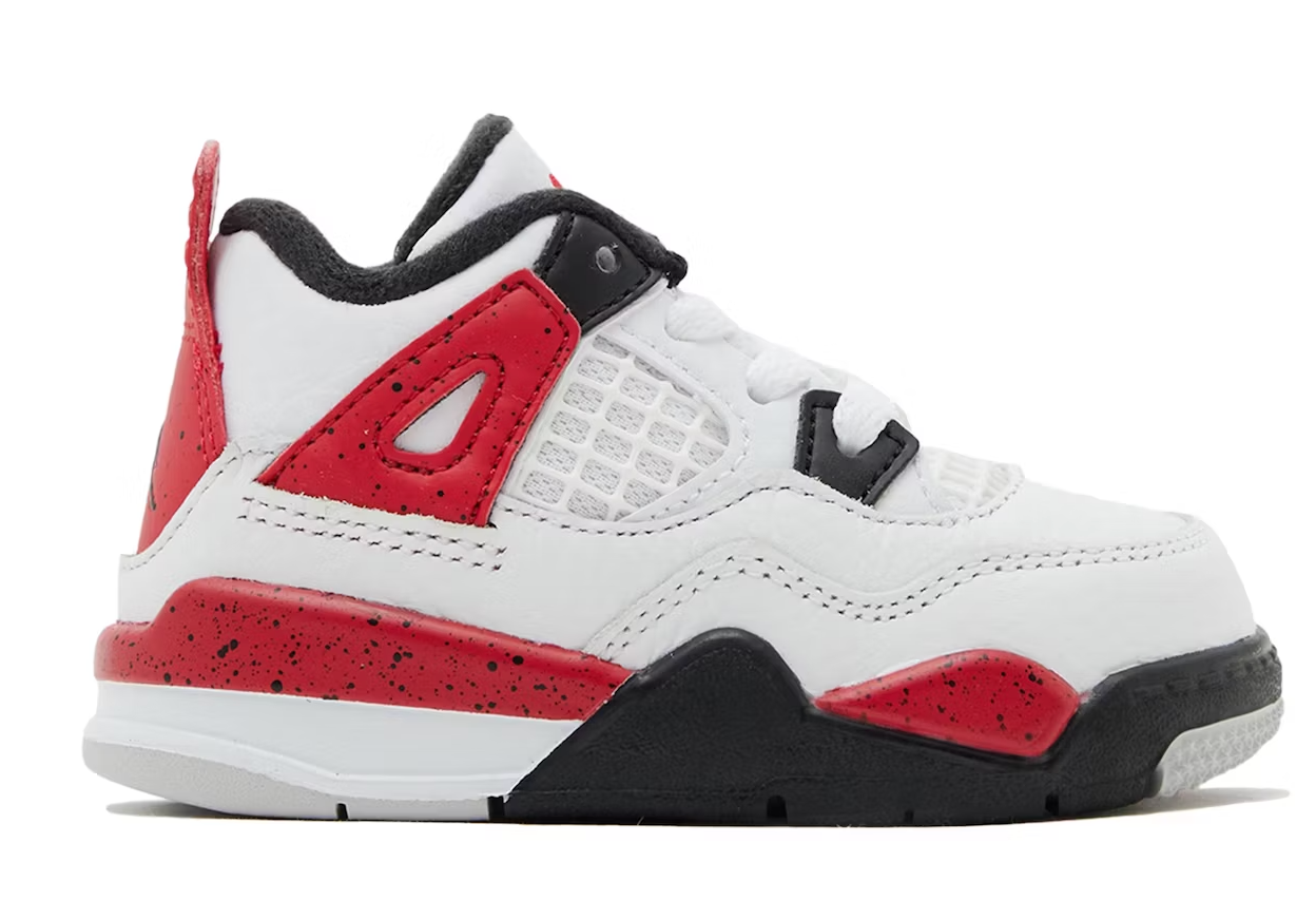 Air Jordan 4 Retro Red Cement (PS/TD)