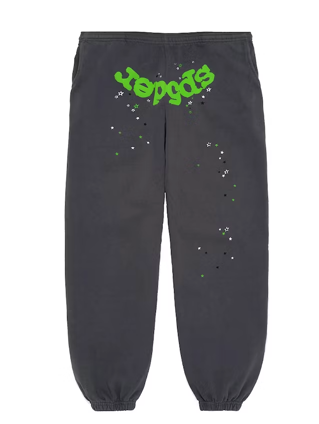 Sp5der Wait Web Sweatpant Slate Grey
