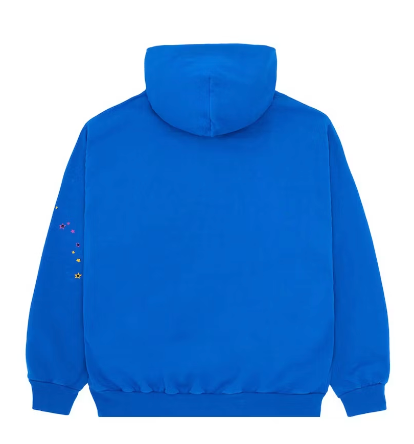Sp5der TC Hoodie Blue