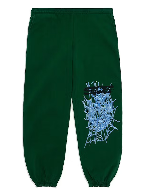 Sp5der Web Sweatpants Hunter Green