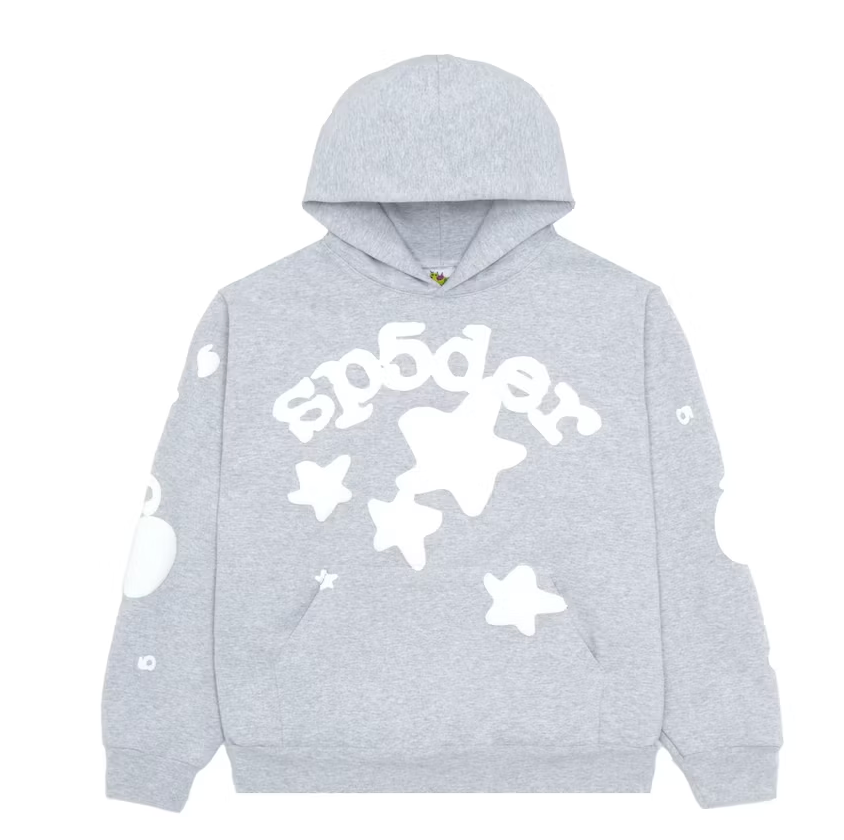Sp5der Beluga Hoodie Heather Grey