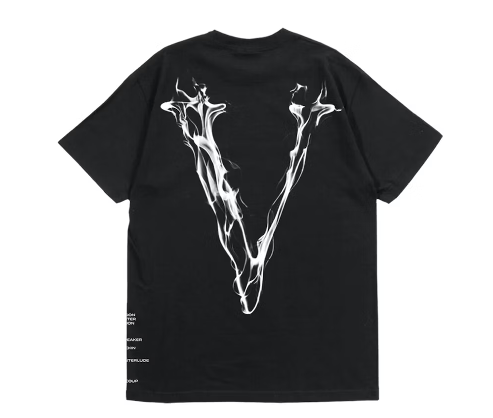 Pop Smoke x Vlone Faith T-shirt Black