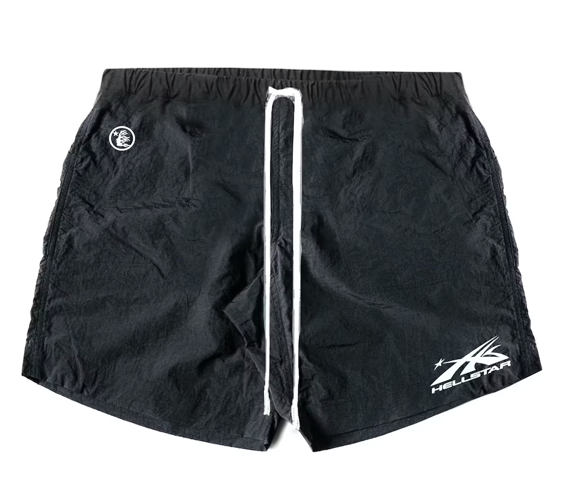 Hellstar Nylon Shorts Black