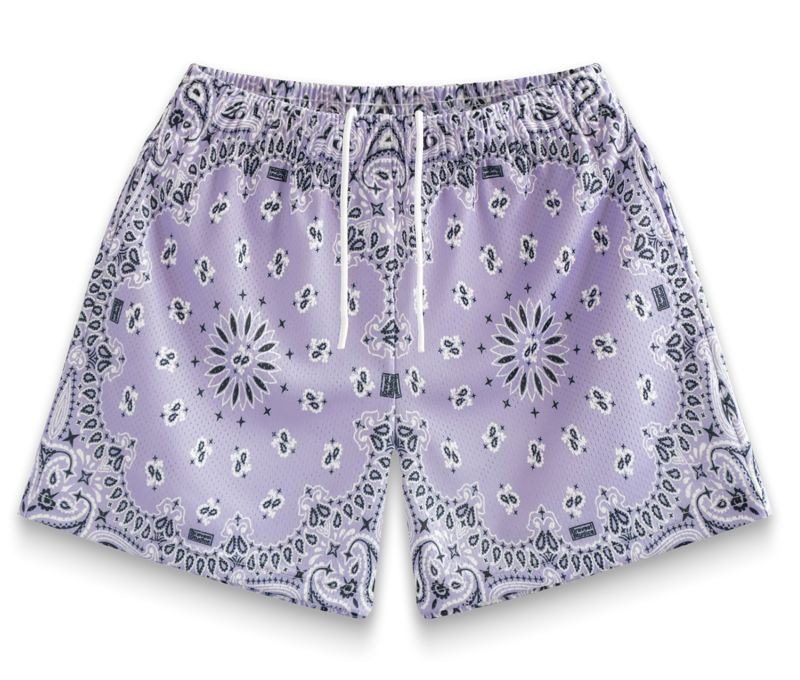 Bravest Studios Lilac Paisley Shorts