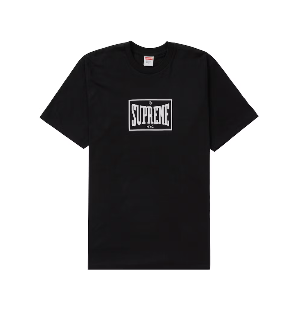 Supreme Warm Up Tee Black