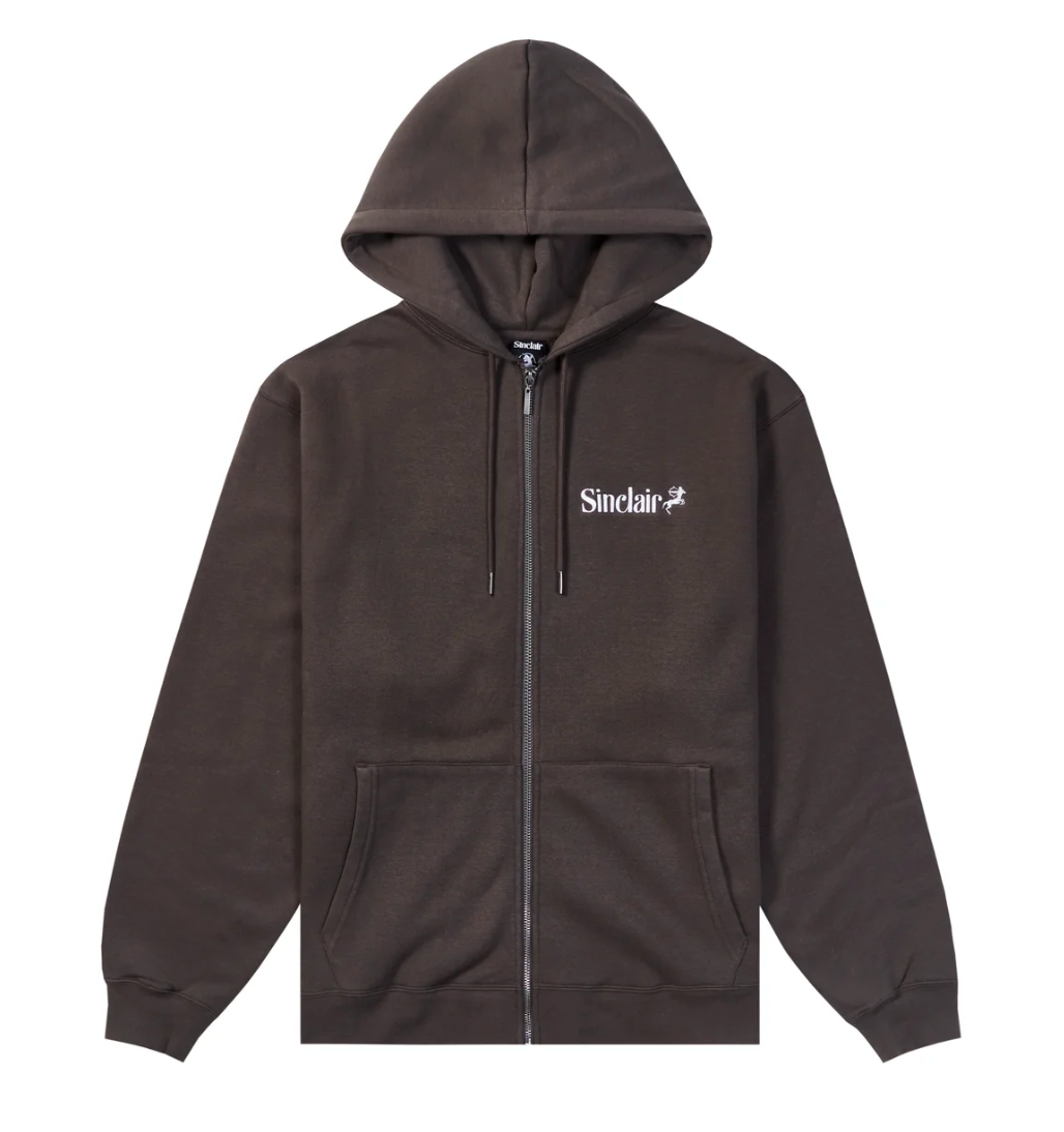 Sinclair Sagittarius Clairssential Zip Up Gray
