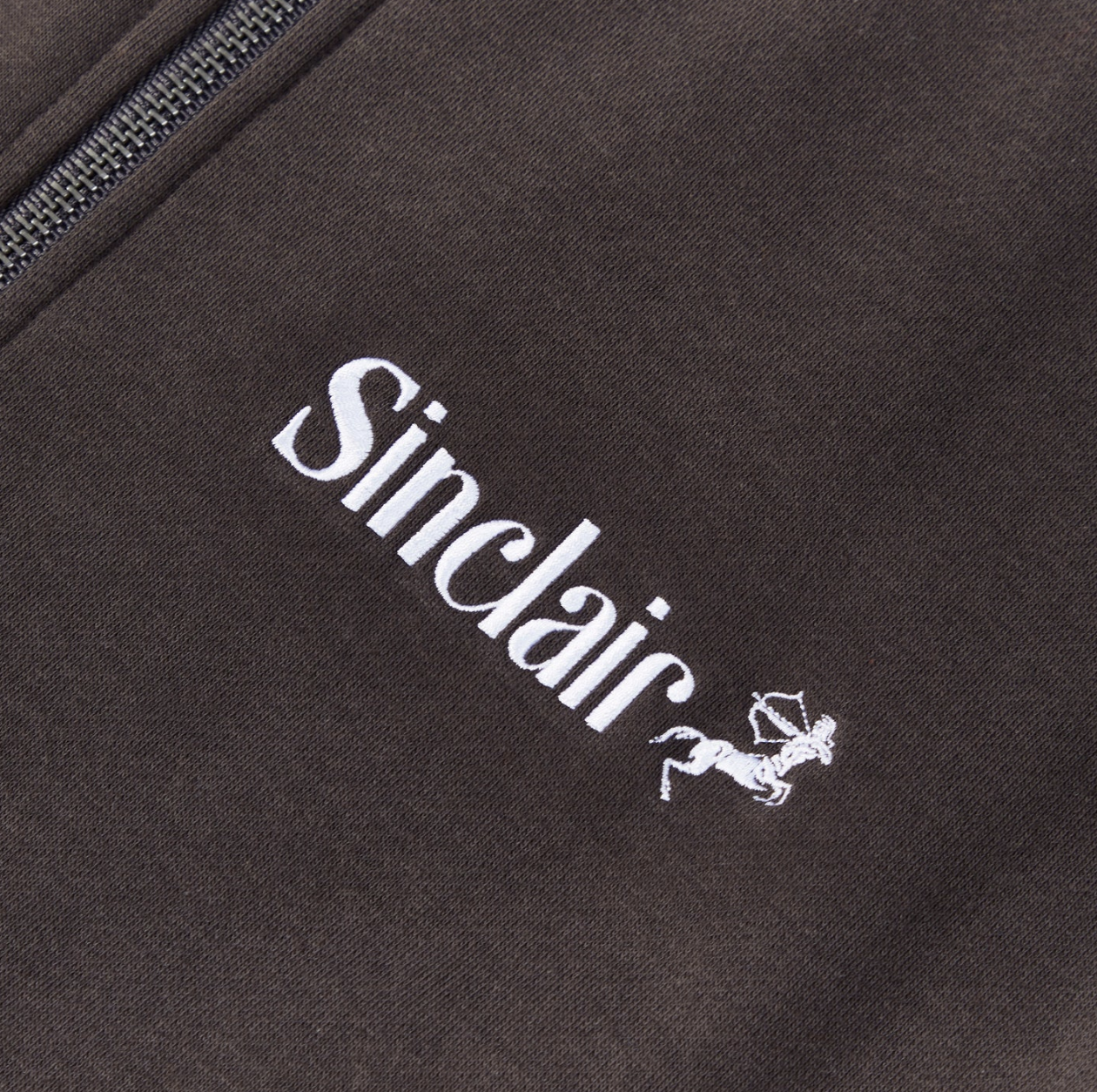 Sinclair Sagittarius Clairssential Zip Up Gray
