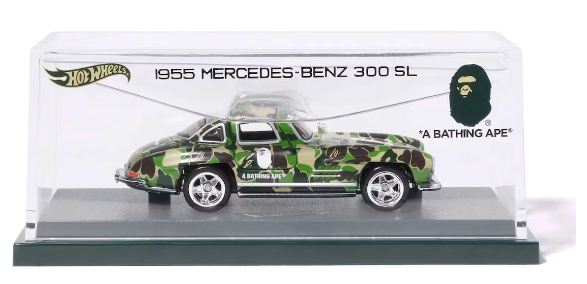 Hot Wheels x BAPE 1955 Mercedes-Benz 300 SL Camo