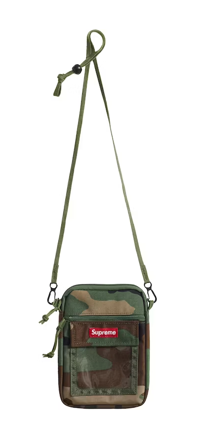 Supreme Utility Pouch Woodland Camo