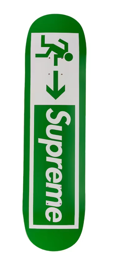 Supreme Exit Skateboard Deck Green