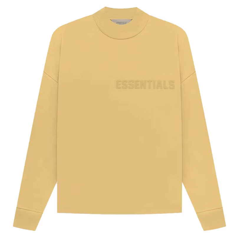 Fear of God Essentials L/S Tee Light Tuscan