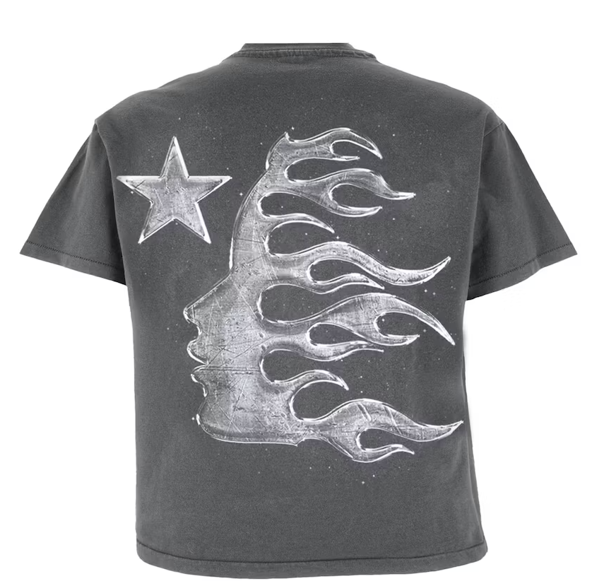 Hellstar Chrome Logo T-Shirt Black