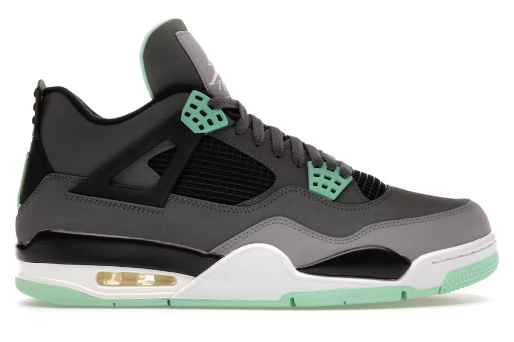 Air Jordan 4 Retro Green Glow