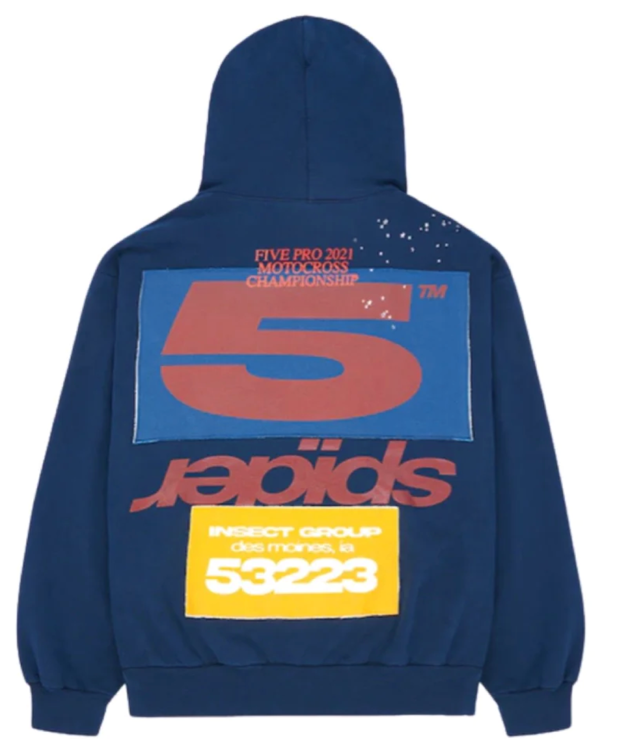 Sp5der Racing Hoodie Black