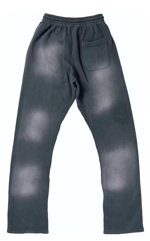 Hellstar No Guts No Glory Flare Bottom Sweatpants Midnight Dye Black