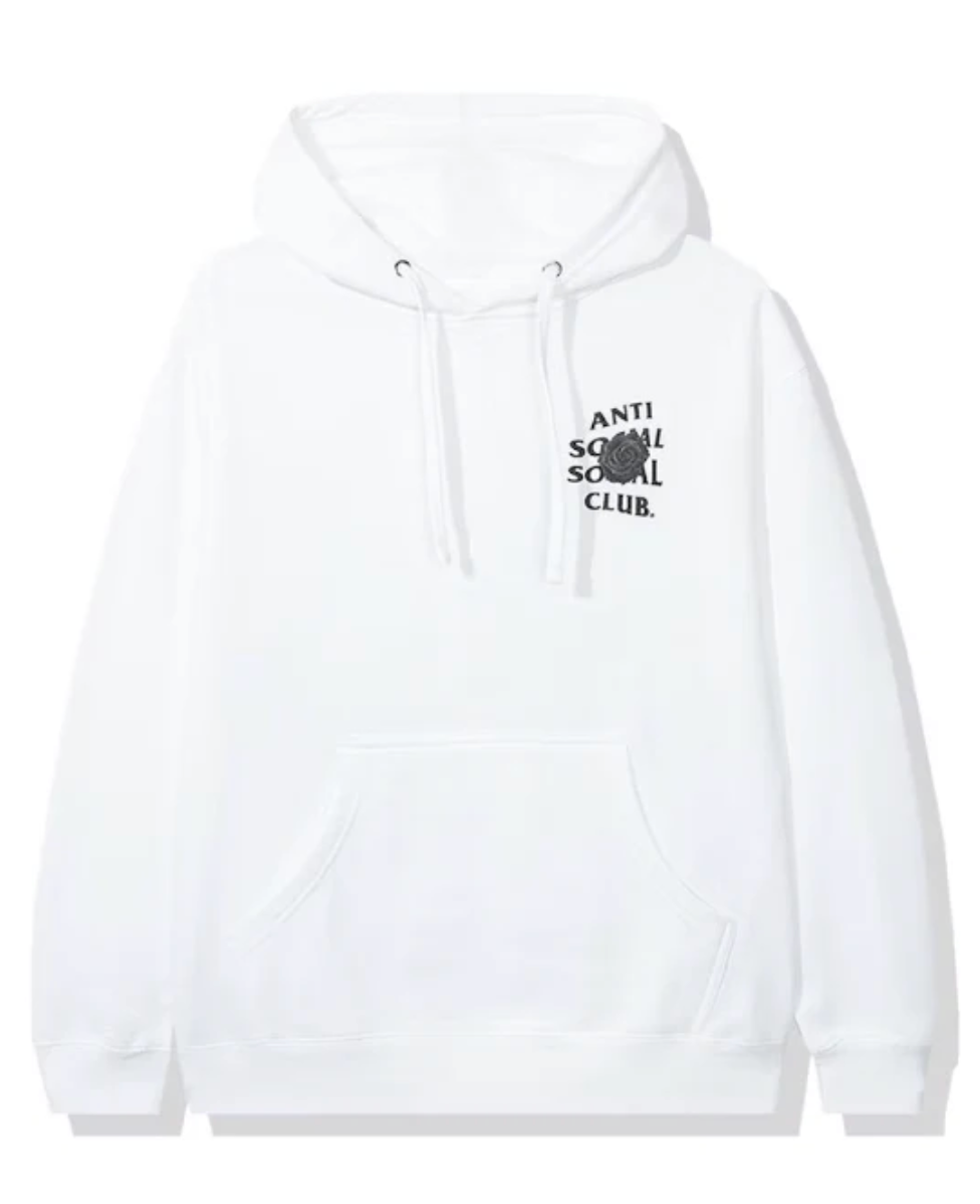 ANTI SOCIAL SOCIAL CLUB BAT EMOJI HOODIE WHITE