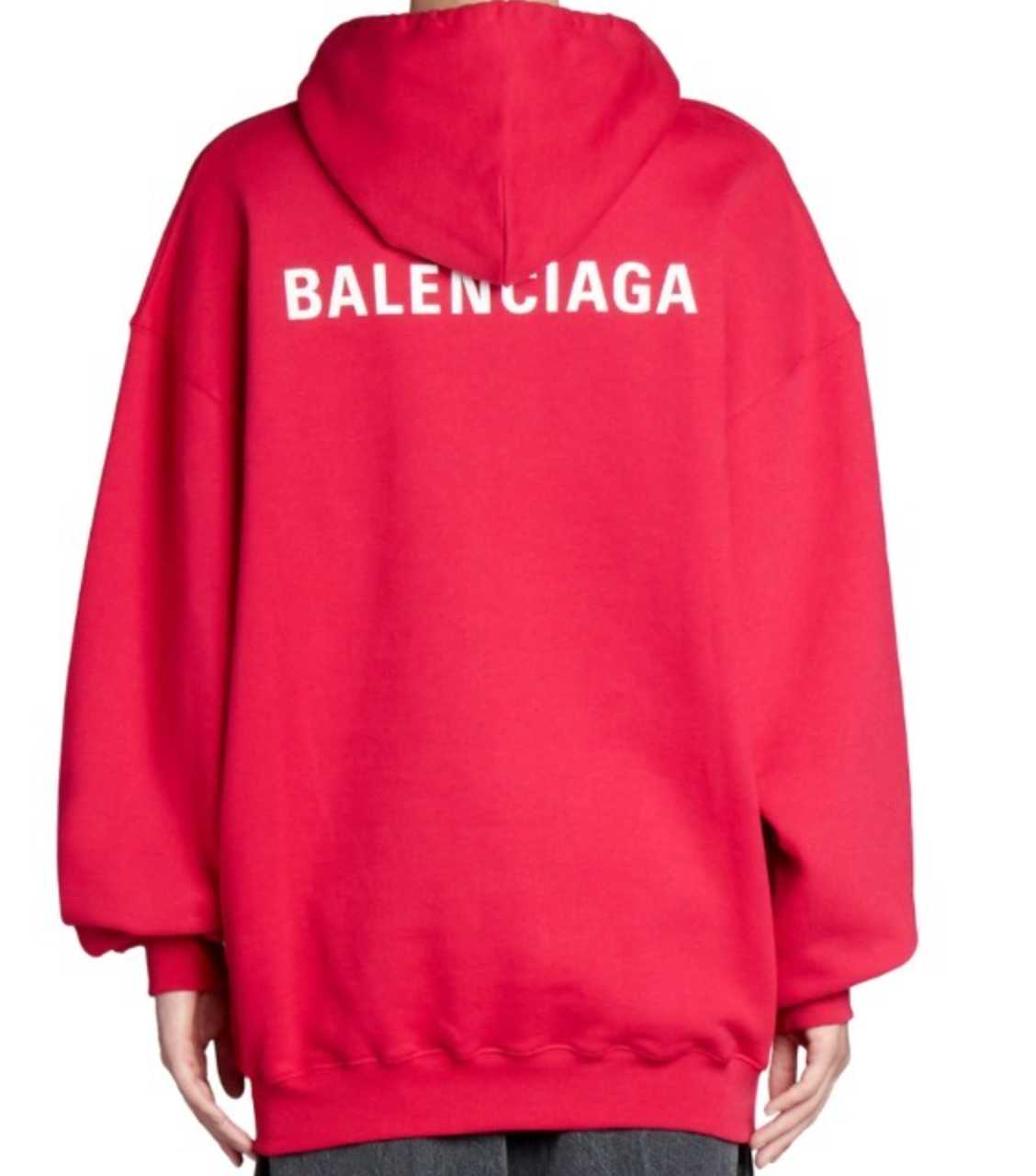 Balenciaga Plain Logo Hoodies