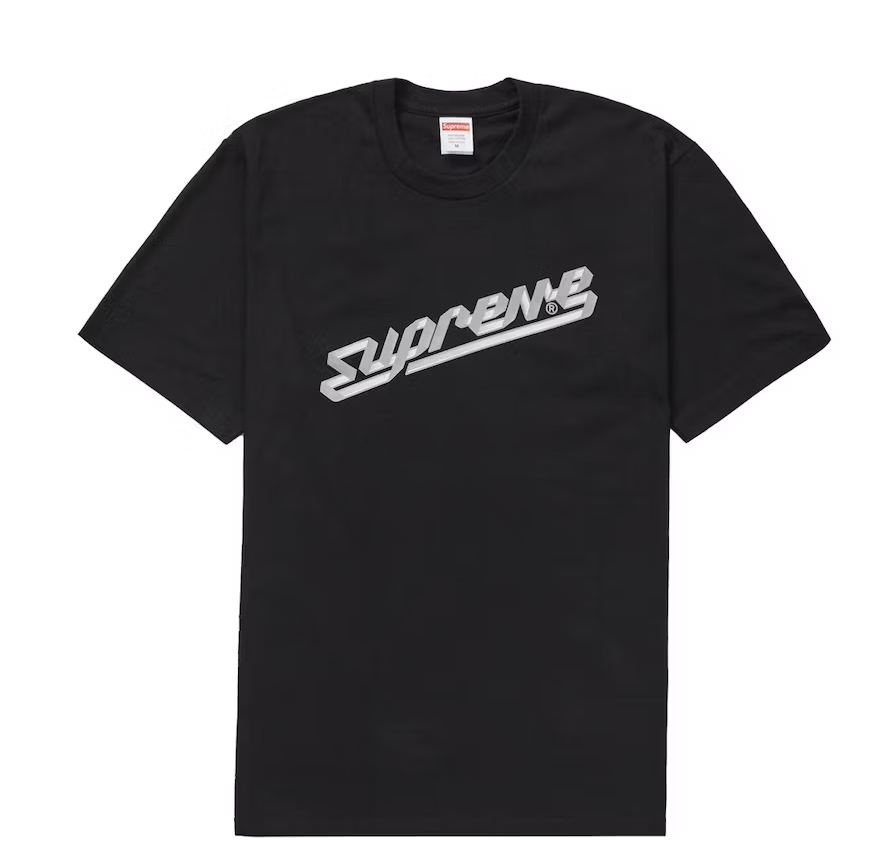 Supreme Banner Tee (FW23) Black