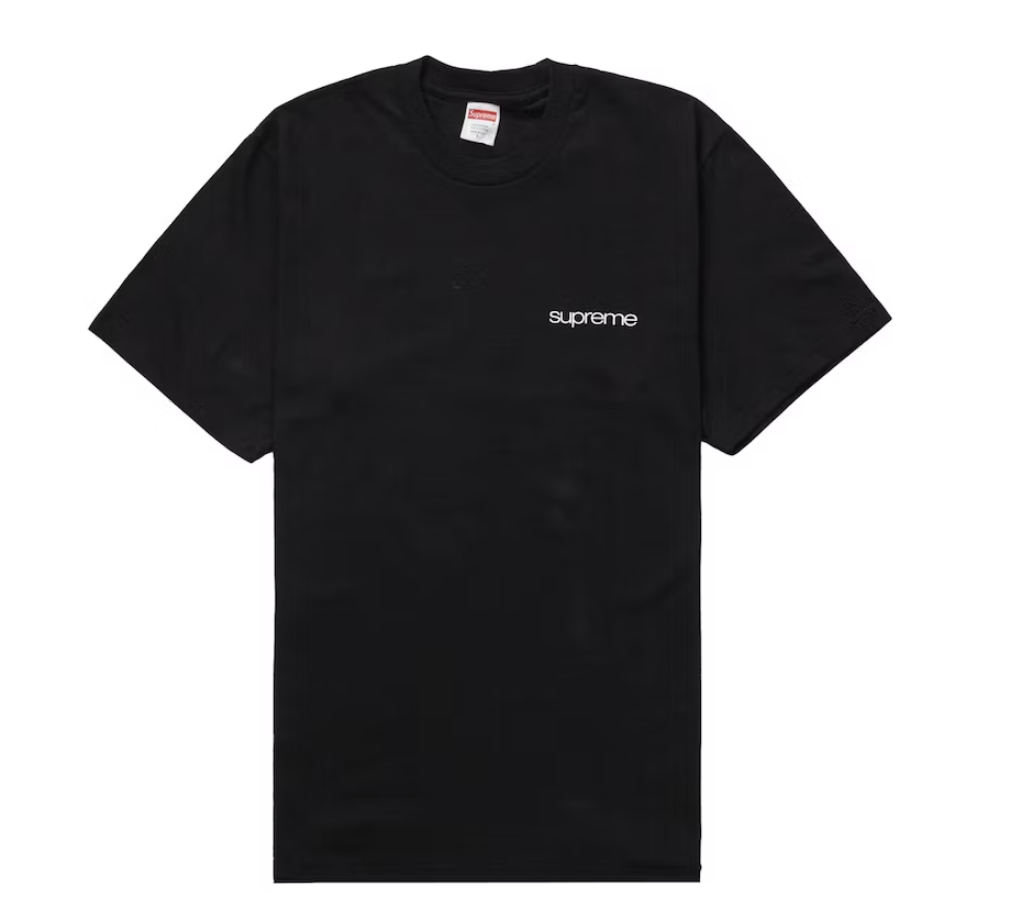 Supreme NYC Tee Black