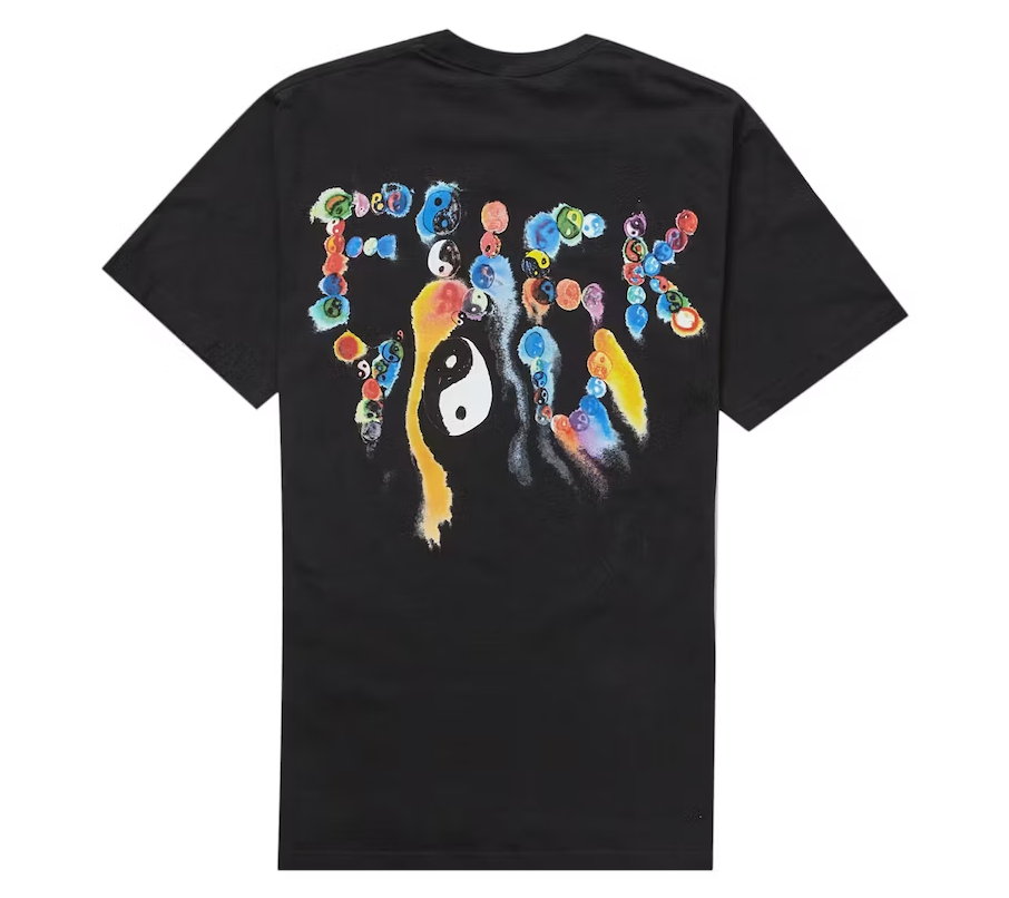 Supreme Yin Yang Tee Black