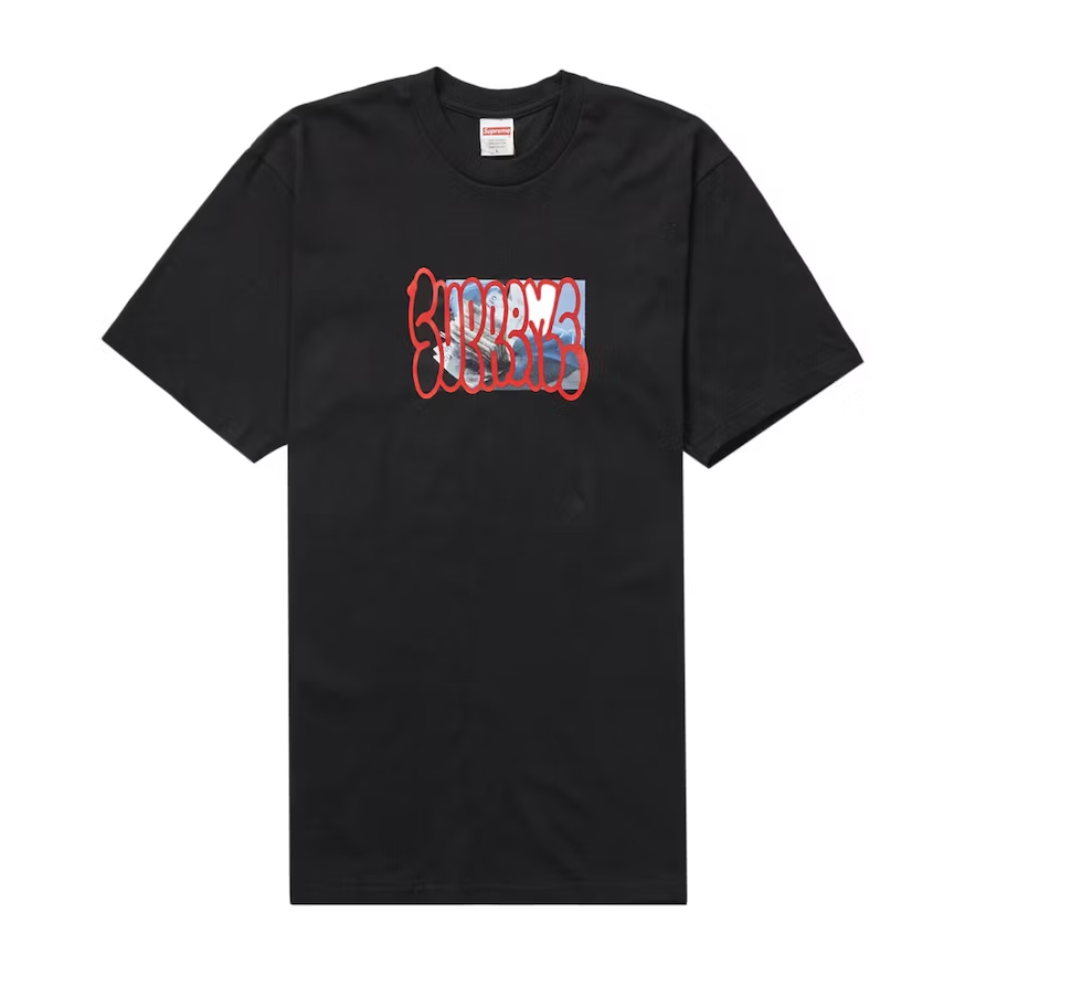 Supreme Payment Tee Black