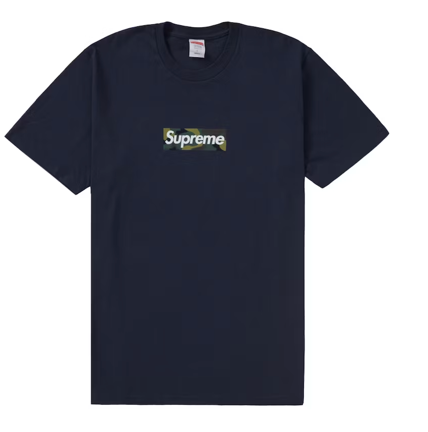 Supreme Box Logo Tee (FW23) Navy