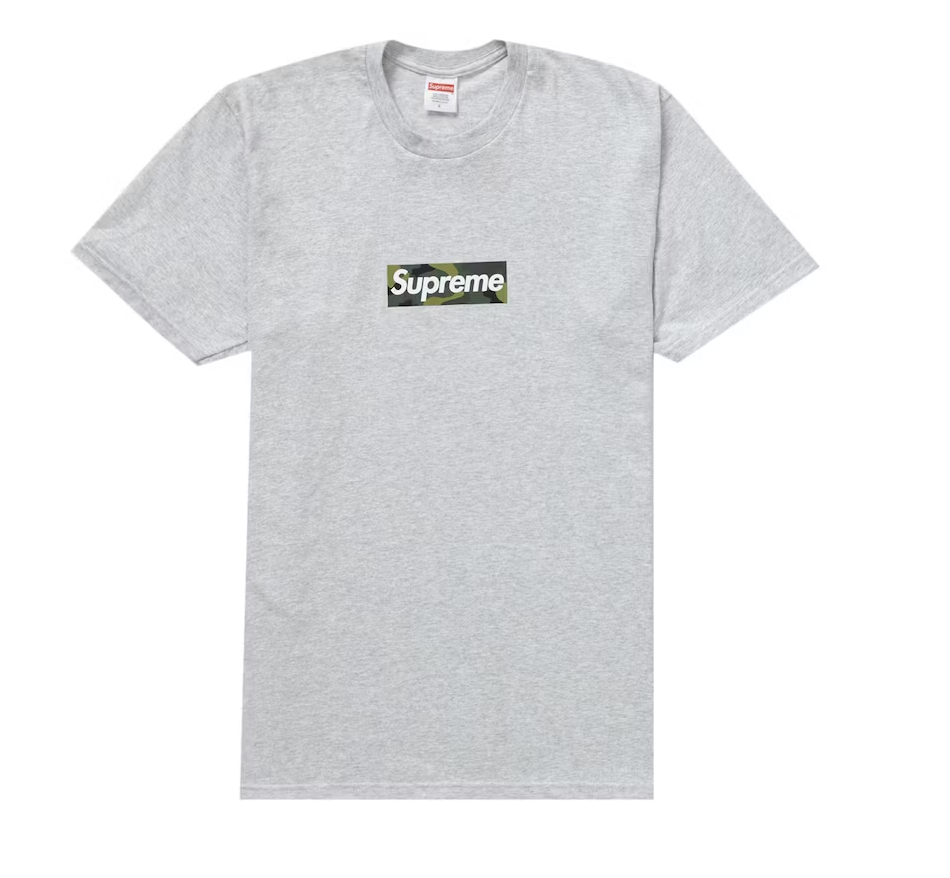 Supreme Box Logo Tee (FW23) Ash Grey