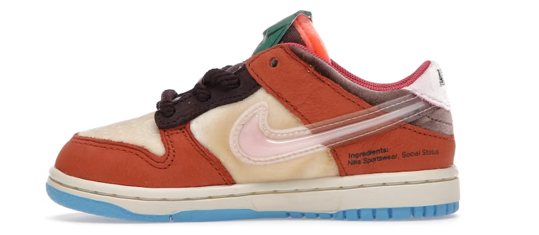 Nike Dunk Low Social Status Free Lunch Chocolate Milk (TD)