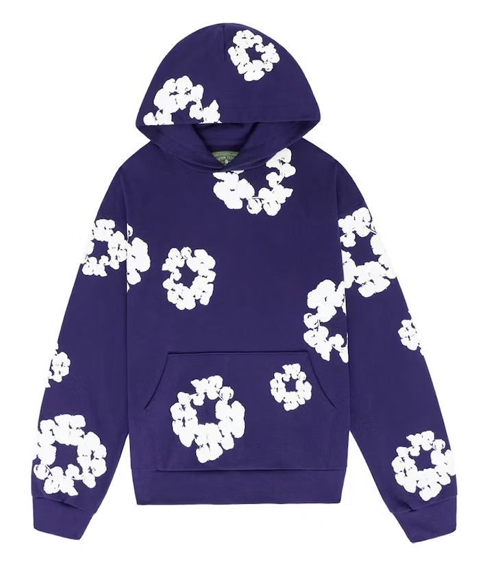 Denim Tears The Cotton Wreath Sweatshirt Purple