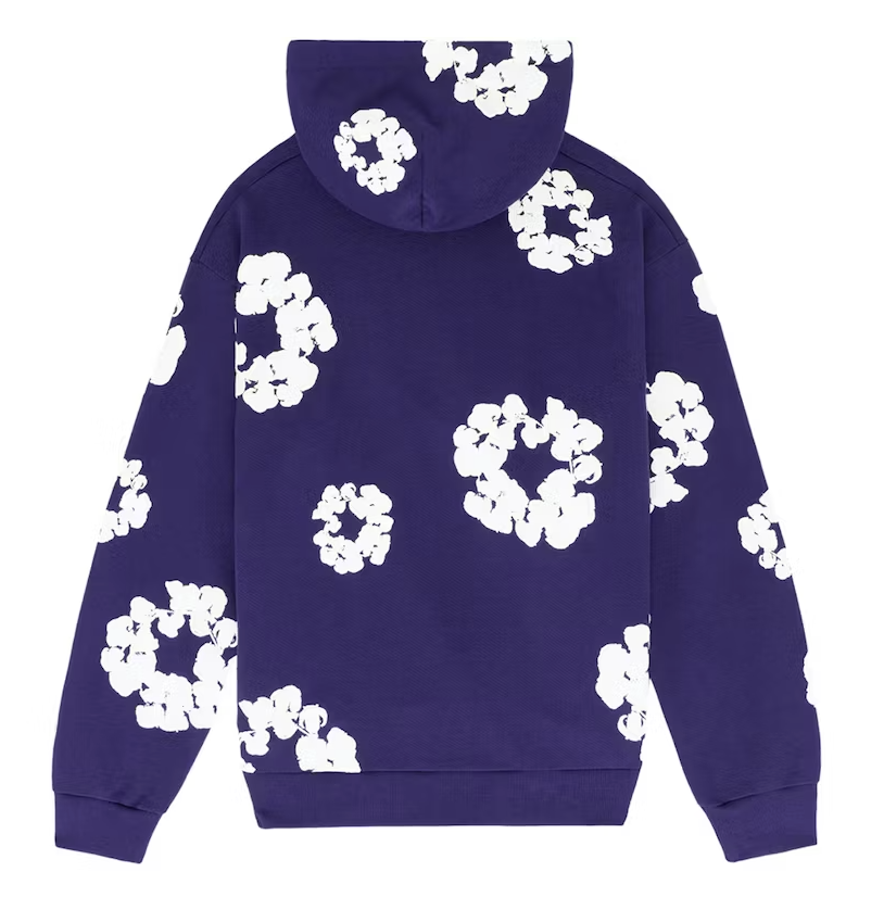Denim Tears The Cotton Wreath Sweatshirt Purple