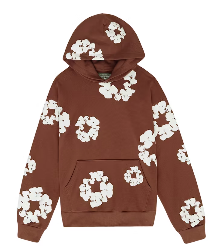 Denim Tears The Cotton Wreath Sweatshirt Brown