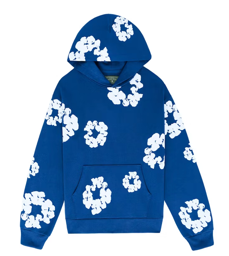 Denim Tears The Cotton Wreath Sweatshirt Royal Blue