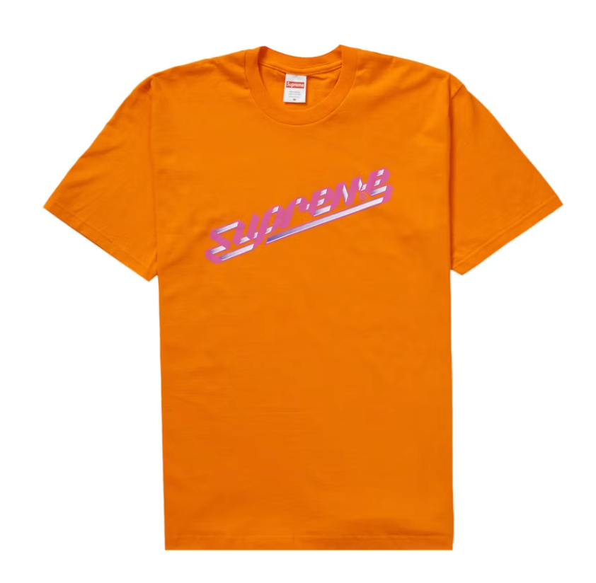 Supreme Banner Tee (FW23) Orange
