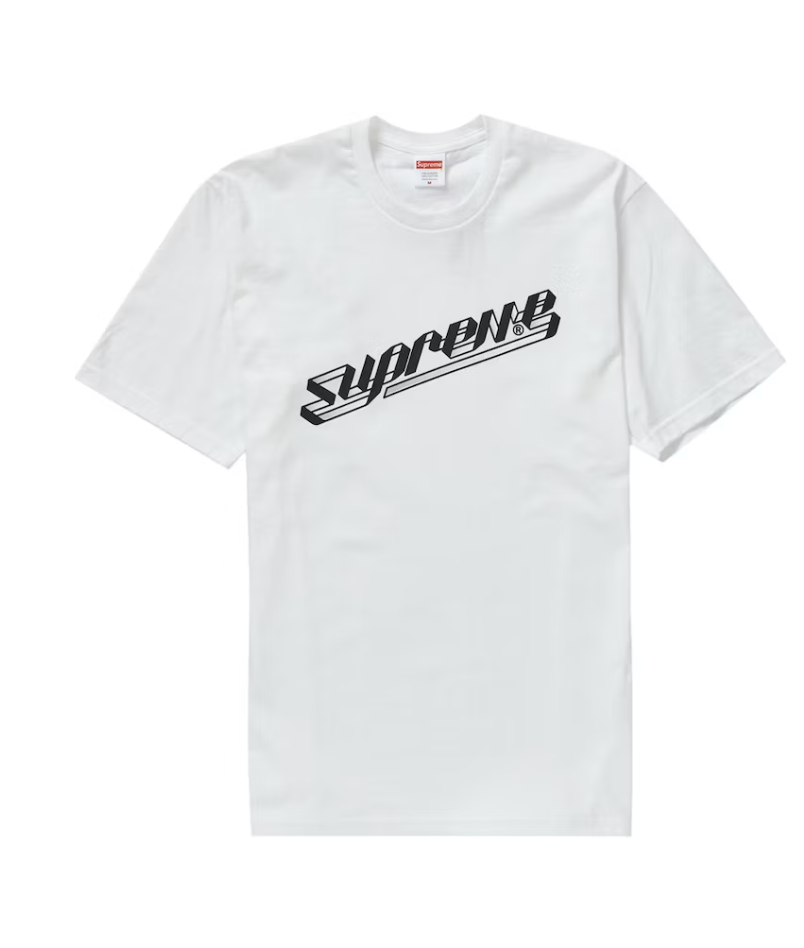 Supreme Banner Tee (FW23) White