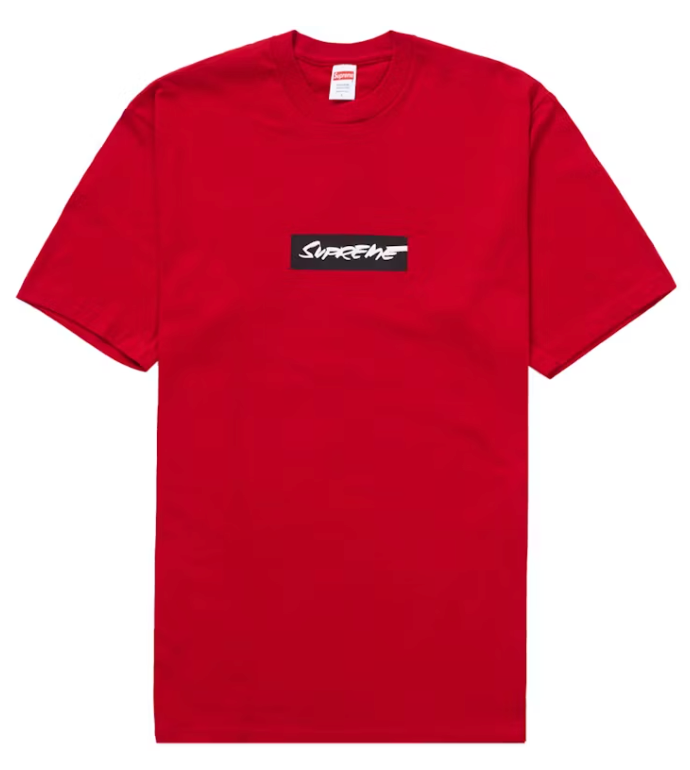 Supreme Futura Box Logo Tee Red