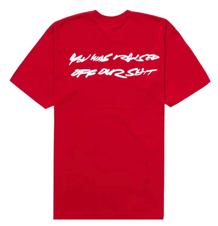 Supreme Futura Box Logo Tee Red