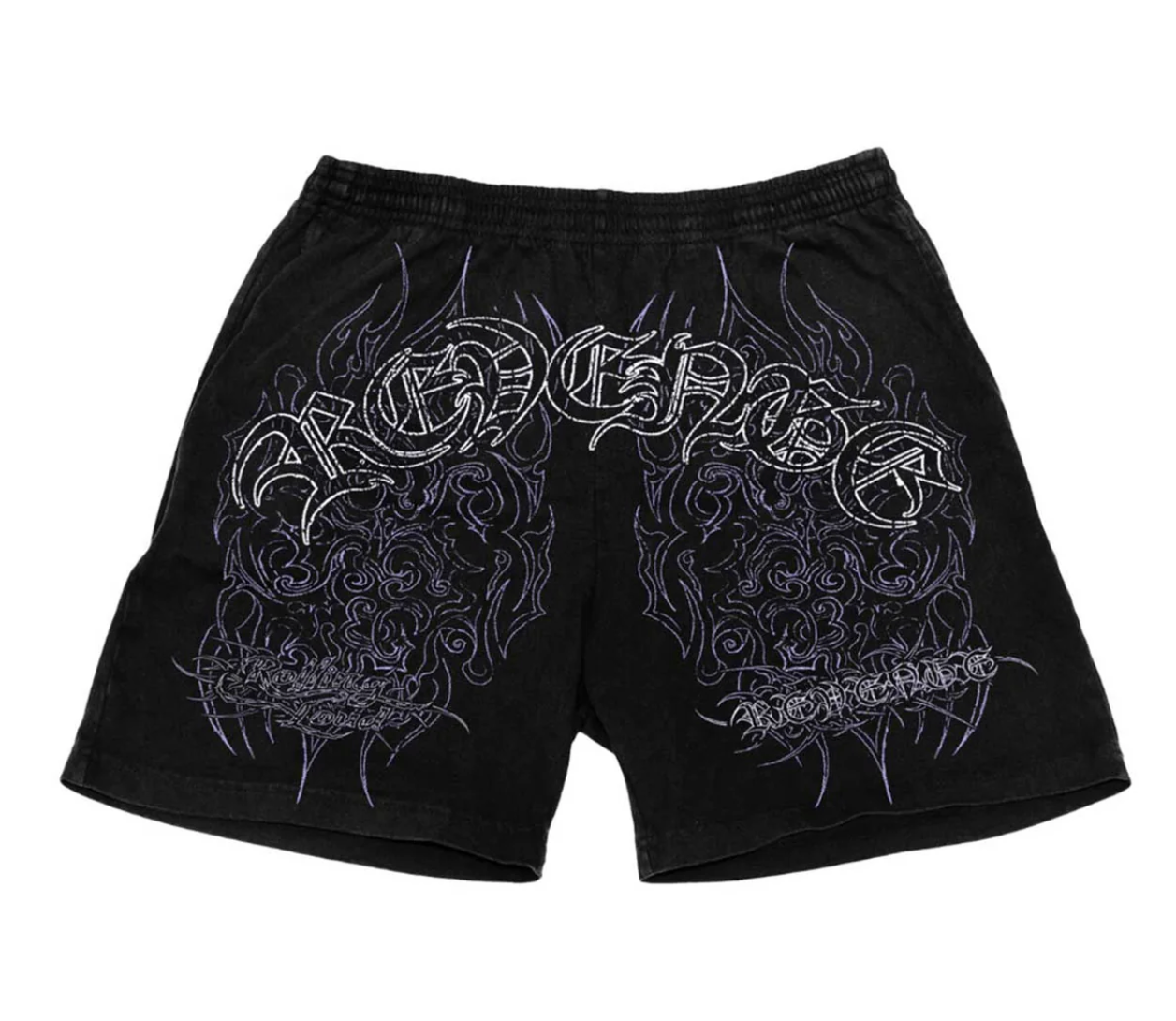 Revenge X Rolling Loud Arcane Black Shorts