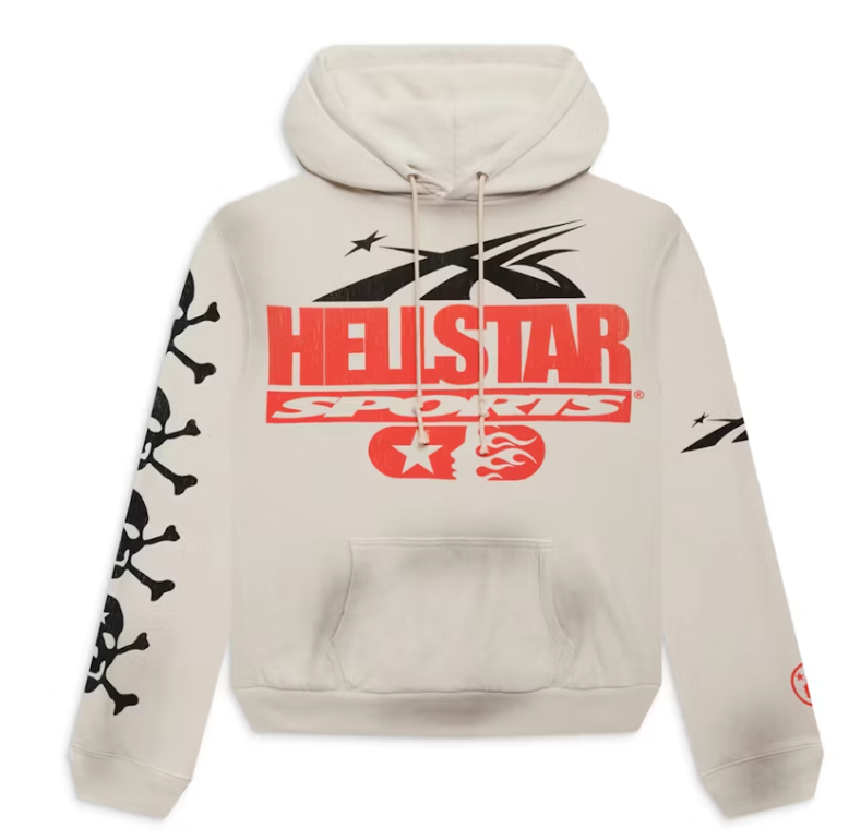 Hellstar If You Dont Like Us Beat Us Hoodie White