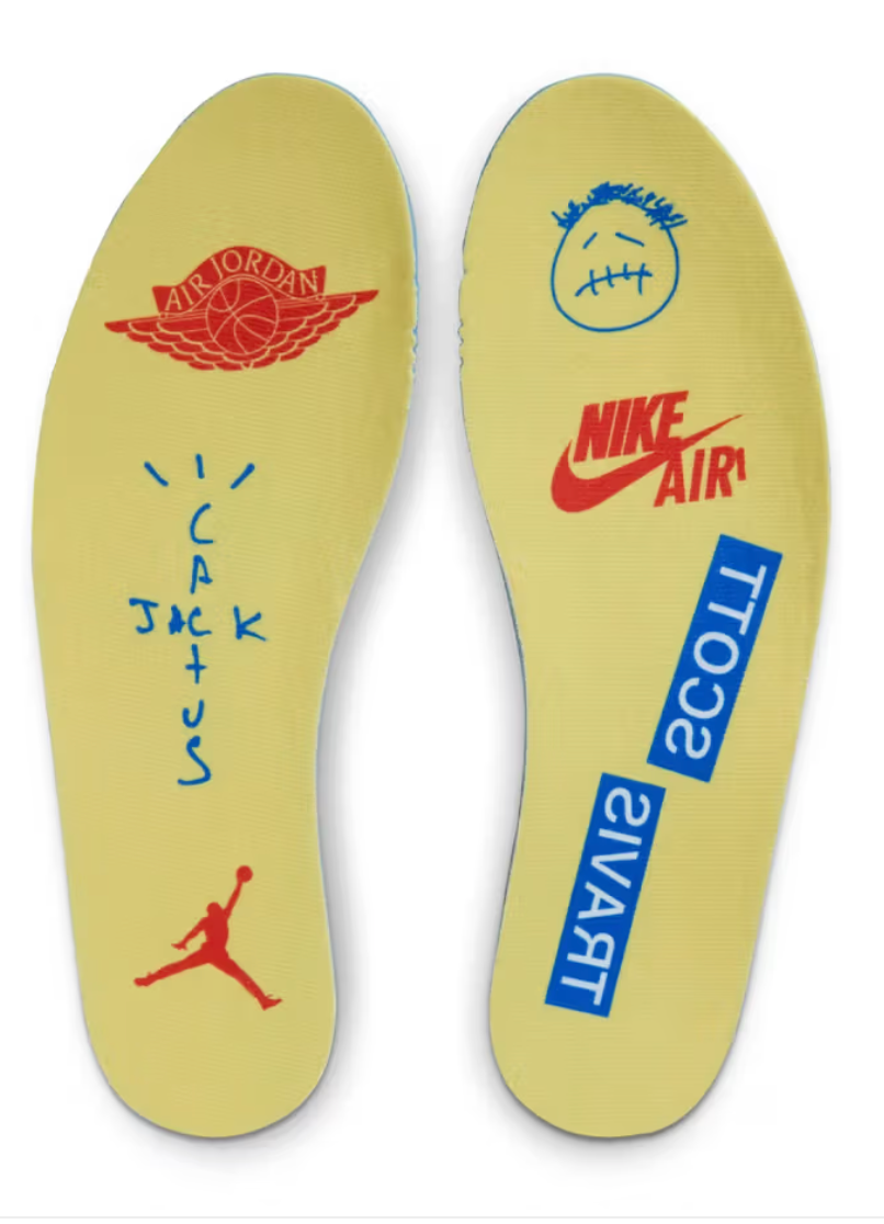 Air Jordan 1 Retro Low OG SP Travis Scott Canary