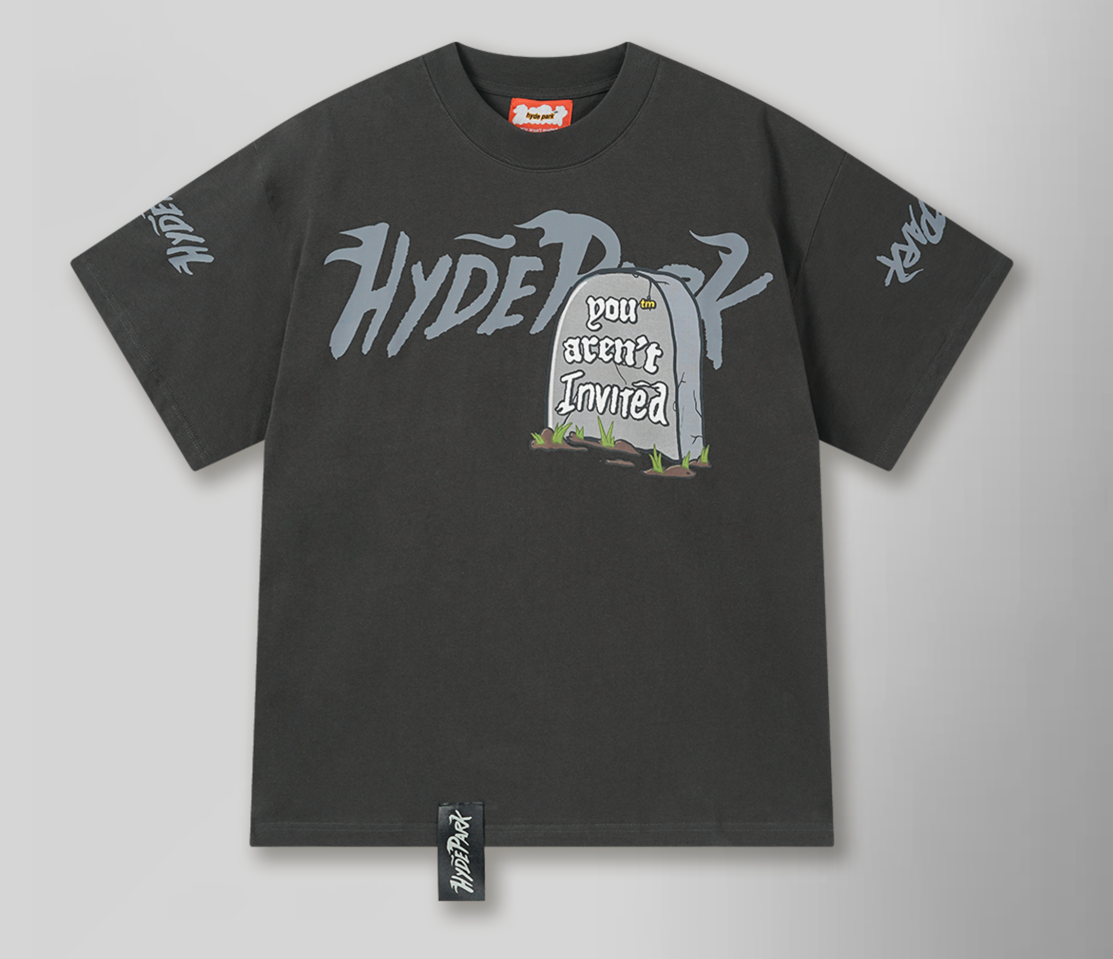Hyde Park Tombstoned Tee - Black