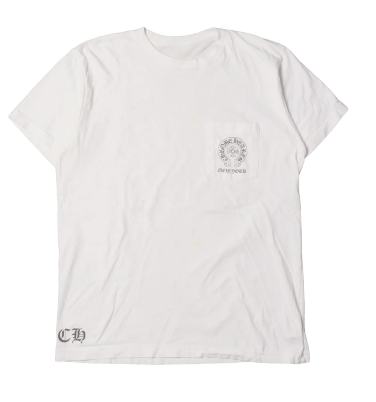 CHROME HEARTS ホワイトTシャツ Chrome Hearts New York Exclusive Horseshoe T-Shirt White