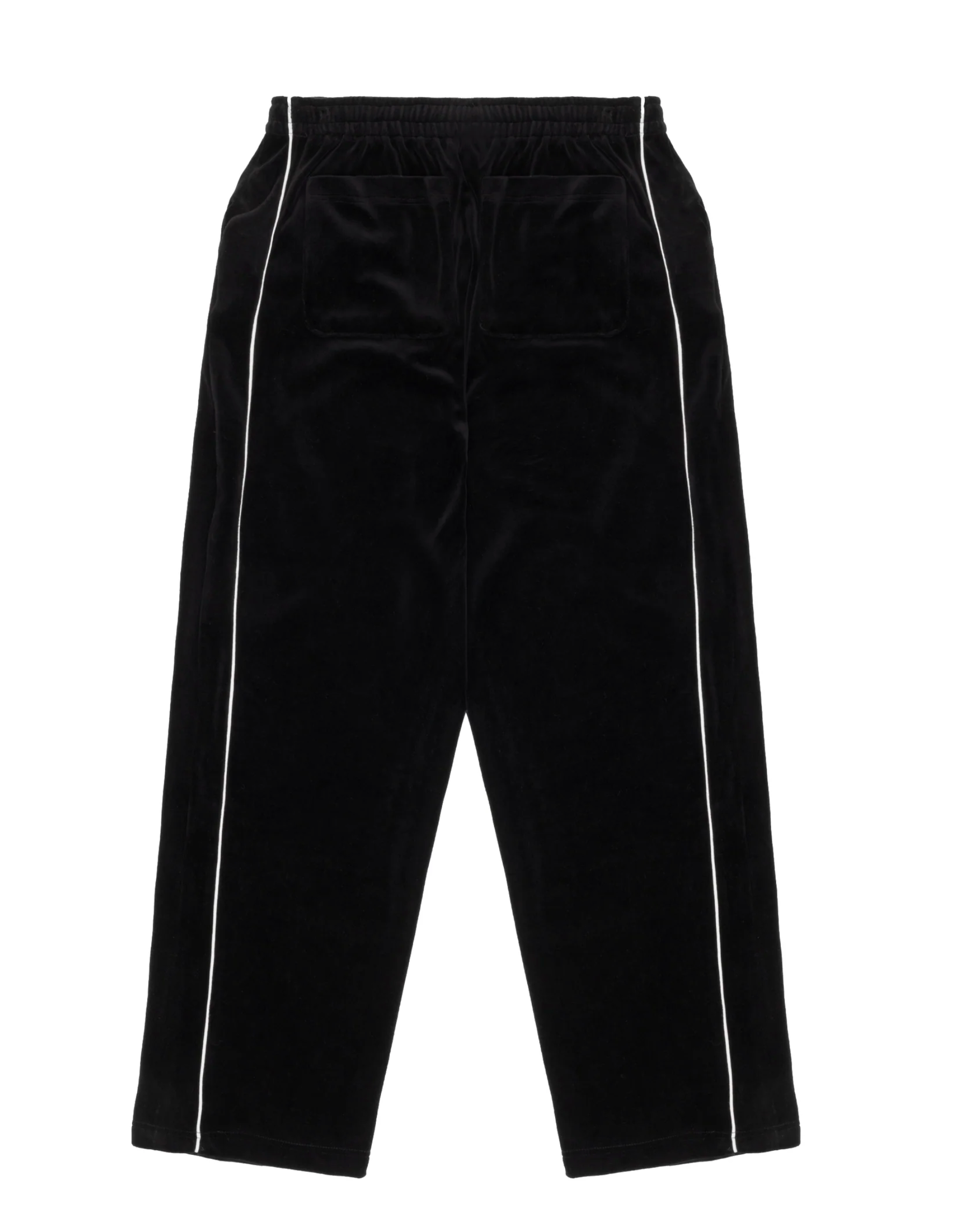 Sinclair Velour Piping Pant Black SS25