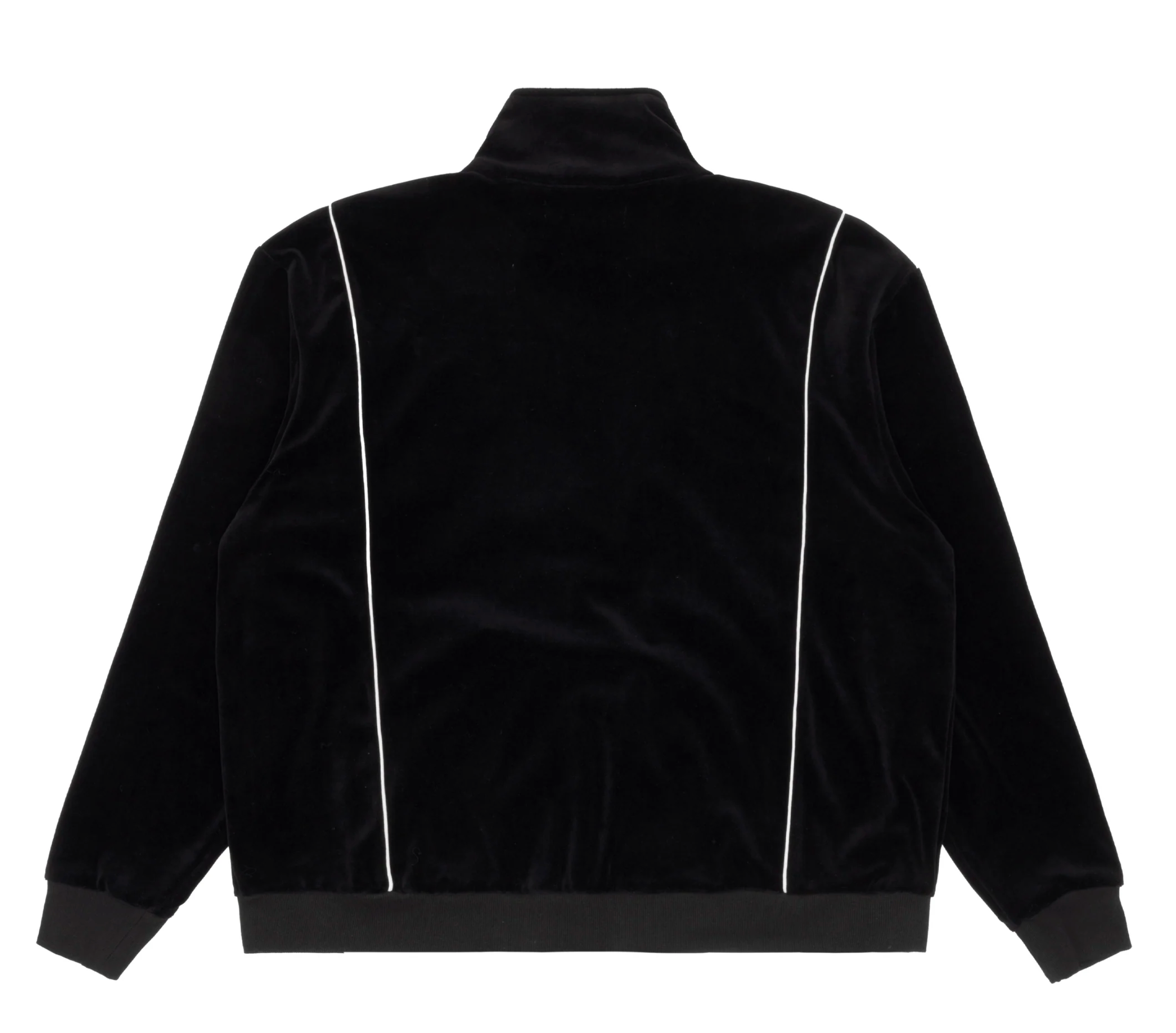 Sinclair Velour Piping Jacket Black SS25