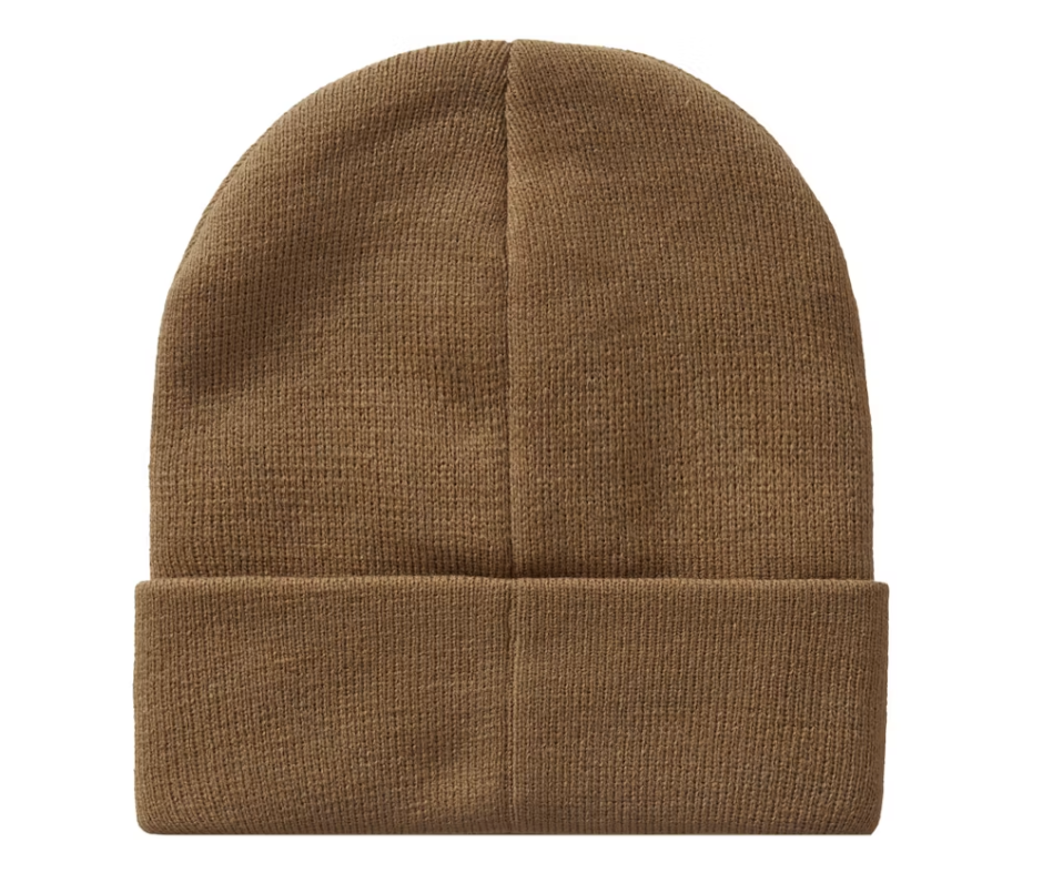 Supreme Peace Embroidered Beanie Tan