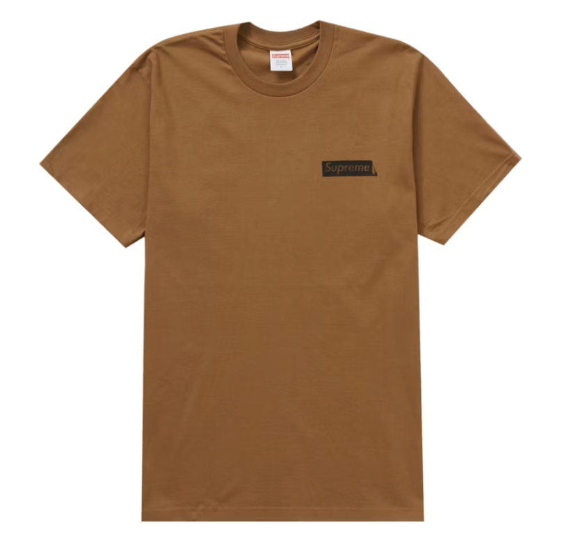 Supreme Static Tee Brown