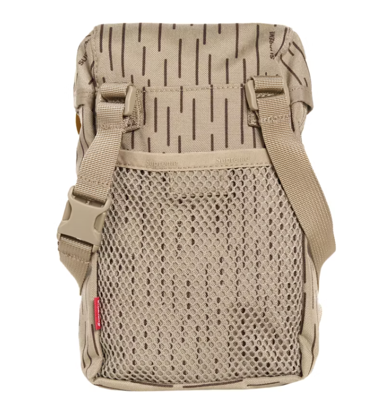 Supreme Camera Bag Tan Raindrop