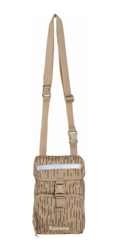 Supreme Camera Bag Tan Raindrop