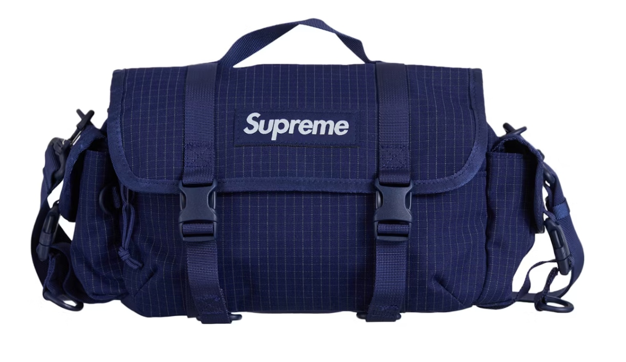 Supreme Mini Duffle Bag (SS24) Navy