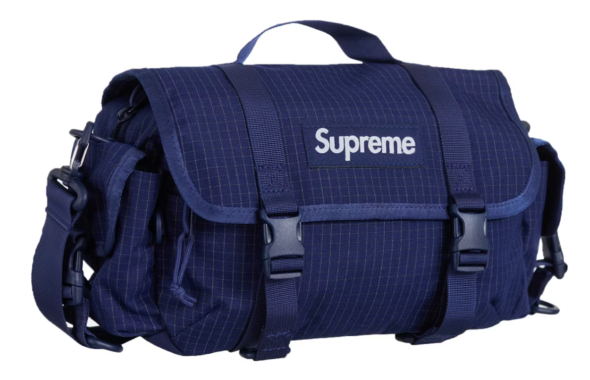 Supreme Mini Duffle Bag (SS24) Navy