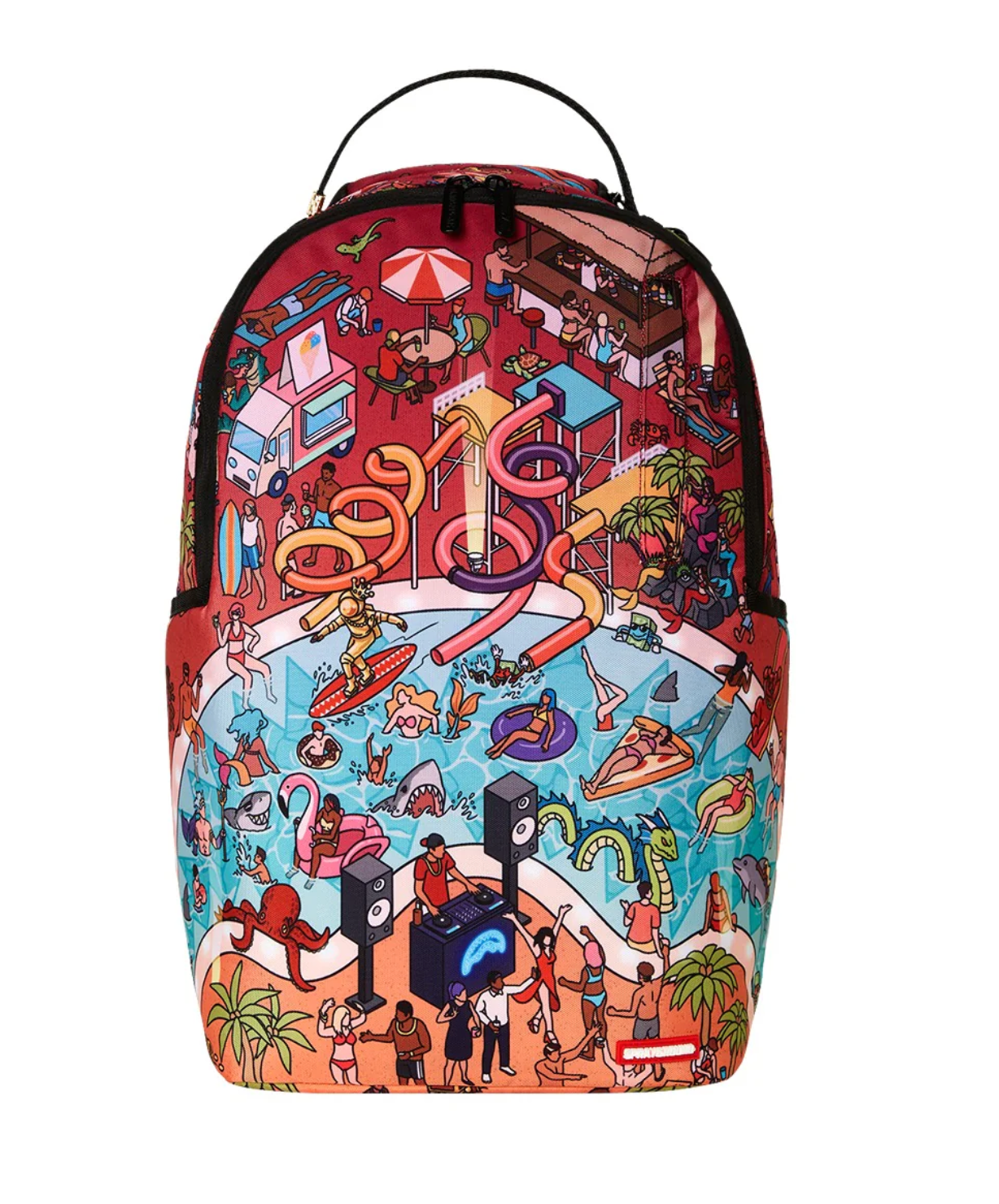 SPRAYGROUND THE PARTY DONT SHARK DLXR BACKPACK
